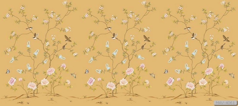 Cây hoa hồng leo và chim MAV-4061 